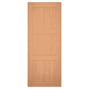 rustic paneled red grandis exterior shutter 33-33-33 panel