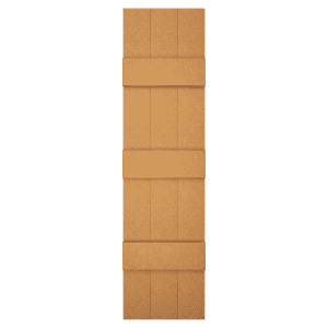 Composite board and batten 3 vertical boards 3 horizontal boards and battens