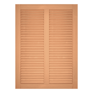 red grandis bermuda exterior shutter louvered 2 sections