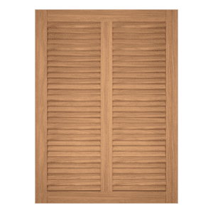 mahogany bahama/bermuda exterior shutter 50-50 panel louvers