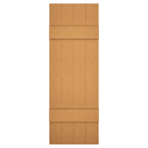 composite board and batten shutter