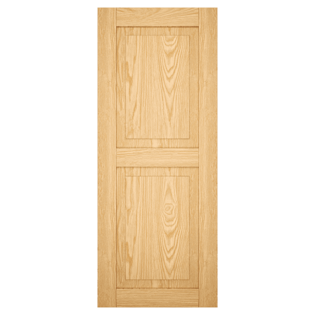 pine raised panel 50-50 exterior shutter