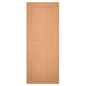 flat panel red grandis unfinished exterior shutter