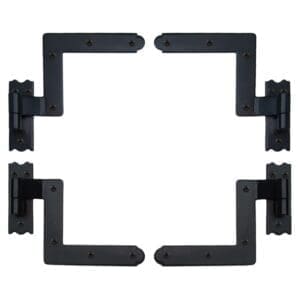 NY Style Hinge Set | Exterior Shutters | 1-1/4″ Offset